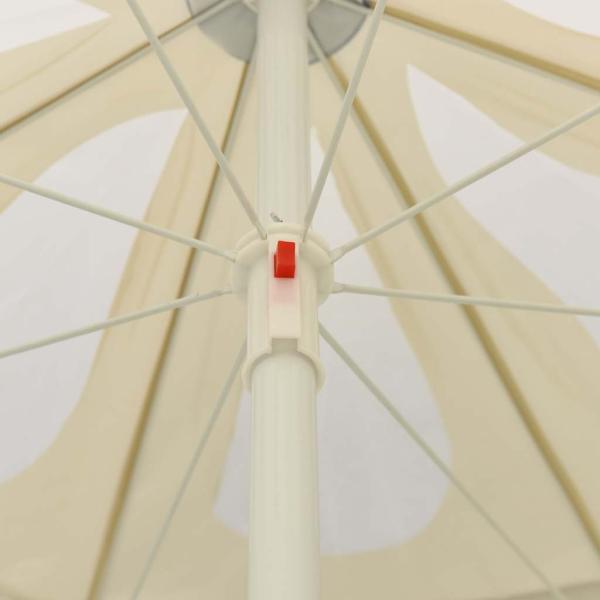 Strandschirm Sandgelb 240 cm
