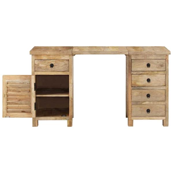 Schreibtisch Massivholz Mango 140x50x77 cm