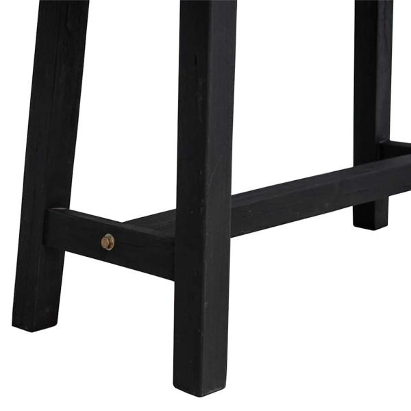 Bank 80 cm Massivholz Teak