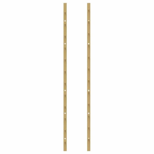 Wand-Weinregal für 24 Flaschen Golden Eisen