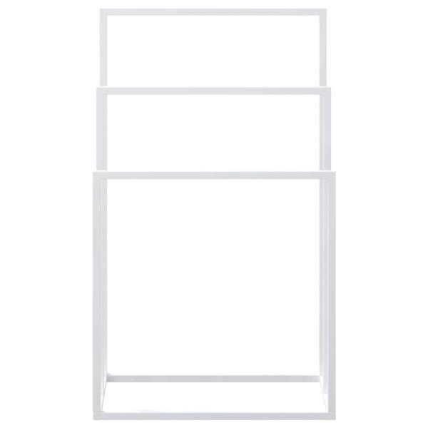 Handtuchst?nder Wei? 48x24x79 cm Eisen