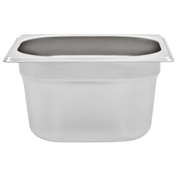 Gastronormbehälter 12 Stk. GN 1/6 100 mm Edelstahl