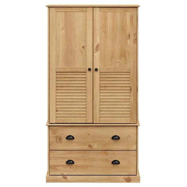 Kleiderschrank VIGO 90x55x170 cm Massivholz Kiefer