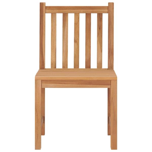 Gartenst?hle 4 Stk. Massivholz Teak