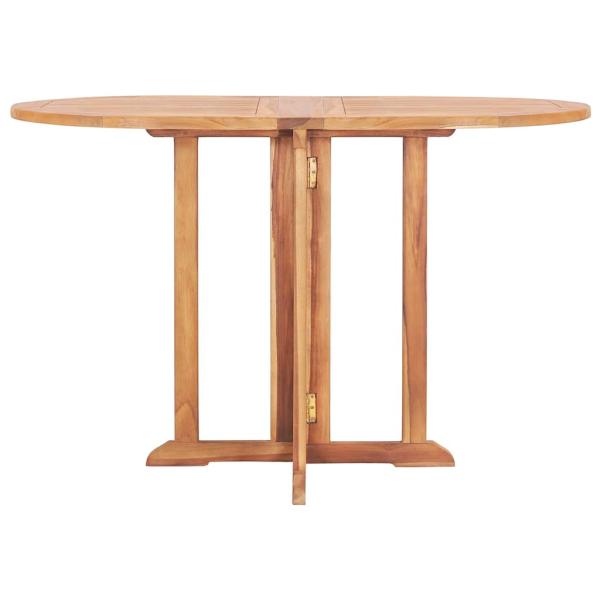 5-tlg. Garten-Essgruppe Klappbar Massivholz Teak