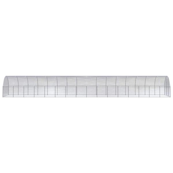 Outdoor-Hühnerstall 3x16x2 m Verzinkter Stahl