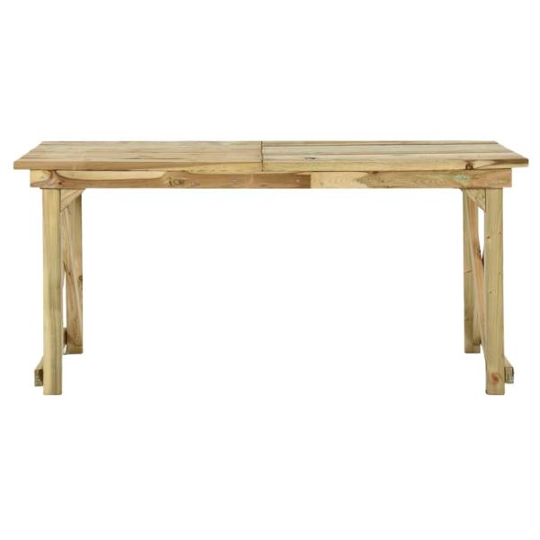 Gartentisch 160x79x75 cm Holz
