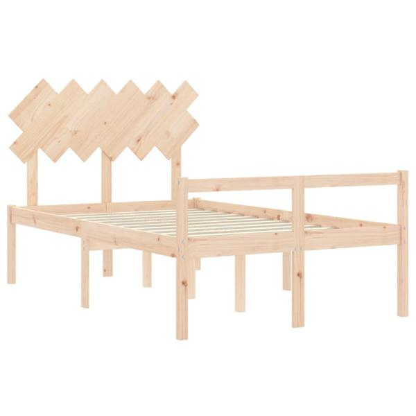 Seniorenbett ohne Matratze Doppelbett Massivholz