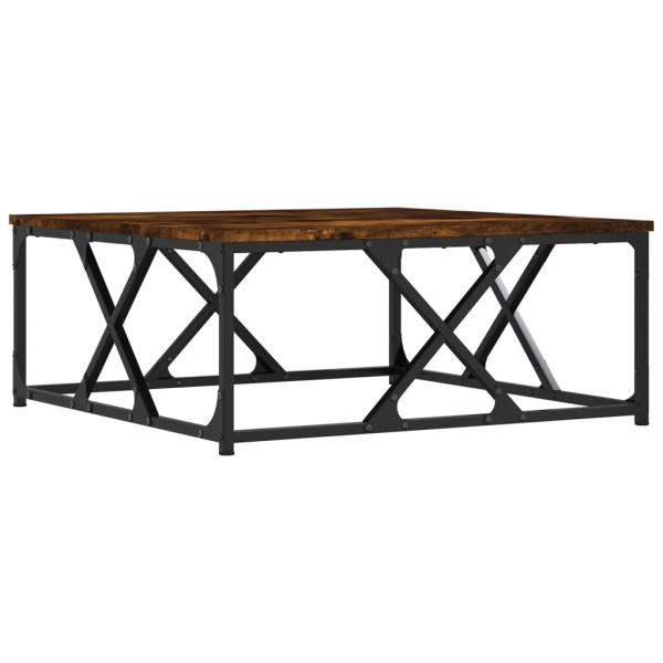Couchtisch R?uchereiche 70x70x30 cm Holzwerkstoff
