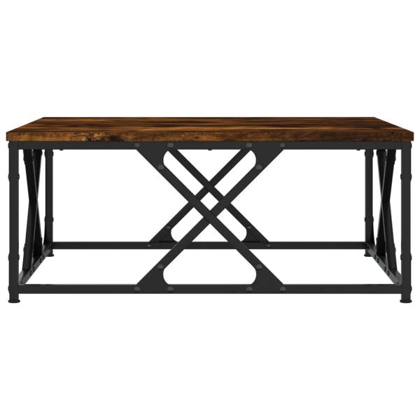 Couchtisch R?uchereiche 70x70x30 cm Holzwerkstoff