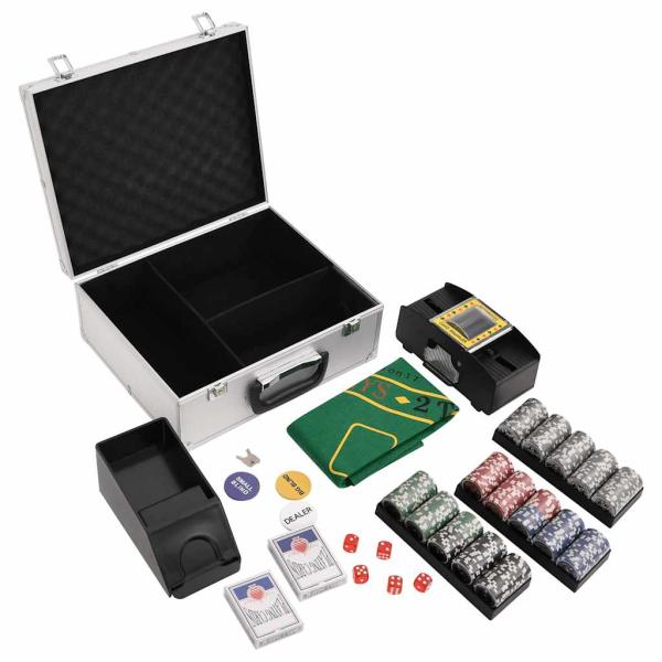 ARDEBO.de - Pokerchips-Set 300 Stk. 11,5 g