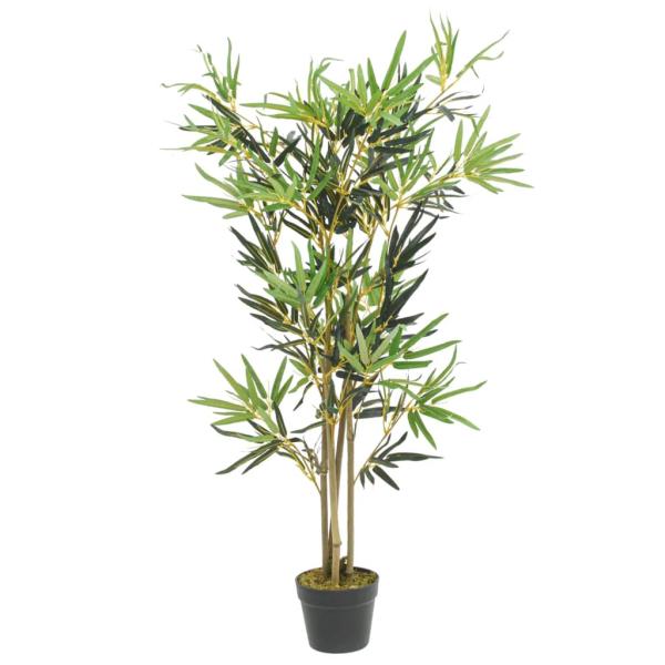 ARDEBO.de - Bambusbaum Künstlich 552 Blätter 120 cm Grün