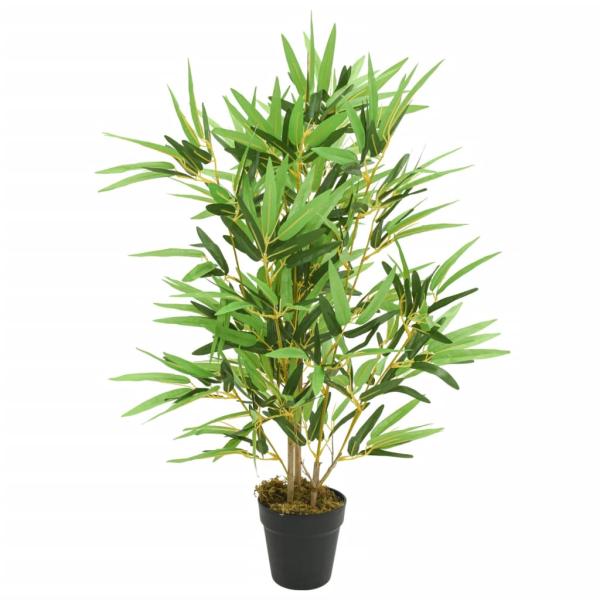 ARDEBO.de - Bambusbaum Künstlich 368 Blätter 80 cm Grün