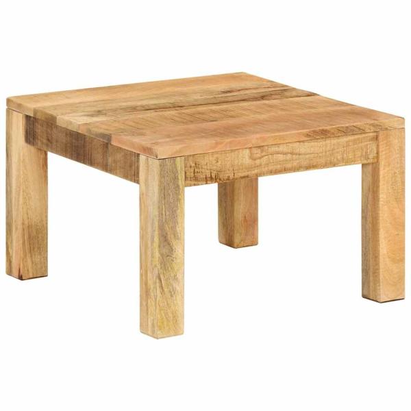 ARDEBO.de - Couchtisch 55x55x35 cm Massivholz Mango