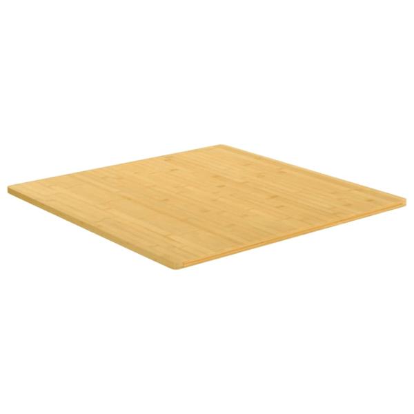 Tischplatte 80x80x1,5 cm Bambus