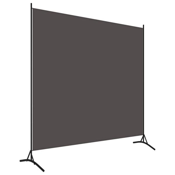 ARDEBO.de - Paravent Anthrazit 175x180 cm Stoff