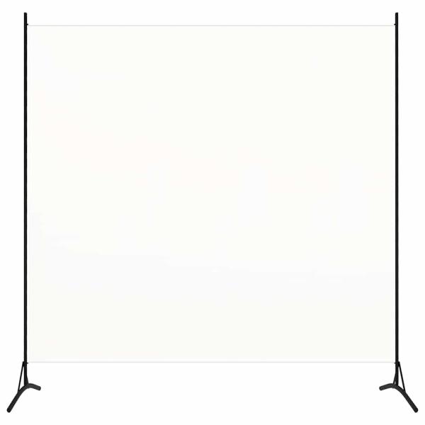 ARDEBO.de - Raumteiler Weiß 175x180 cm Stoff