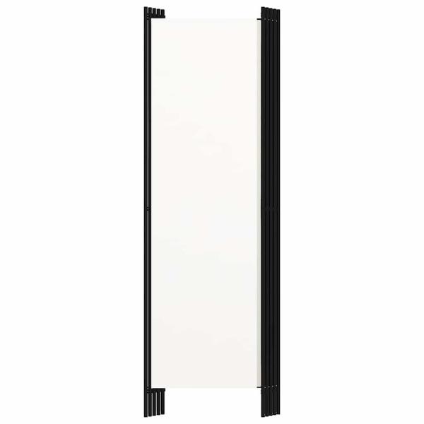 5-tlg. Raumteiler Wei? 250x180 cm