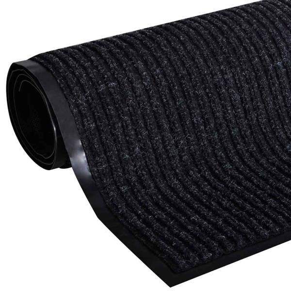 Türmatte Schwarz 90 x 150 cm PVC
