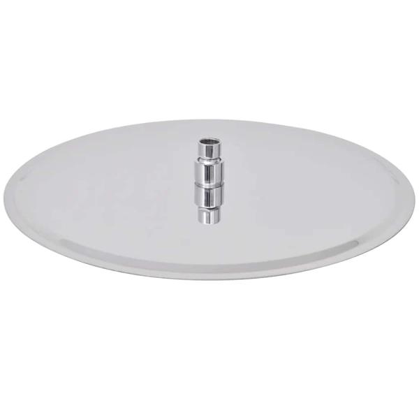 Regenbrause Edelstahl 40 cm Rund