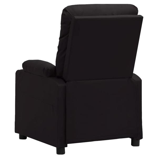 Massagesessel Elektrisch Schwarz Kunstleder
