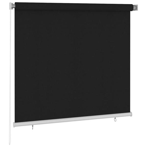 ARDEBO.de - Außenrollo 165 (B)x140 (H) cm Schwarz
