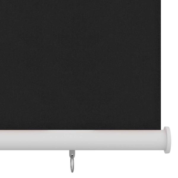 Außenrollo 165 (B)x140 (H) cm Schwarz