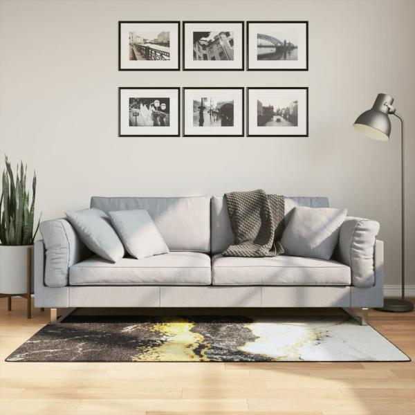 ARDEBO.de - Teppich Waschbar Mehrfarbig 80x150 cm