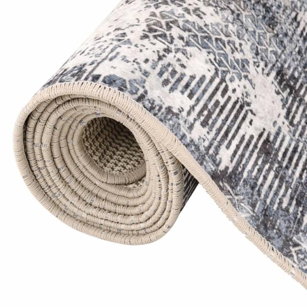 Teppich Waschbar Mehrfarbig 80x300 cm