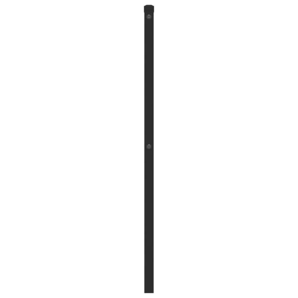 Ersatz-Kopfteil Metall Schwarz 80 cm