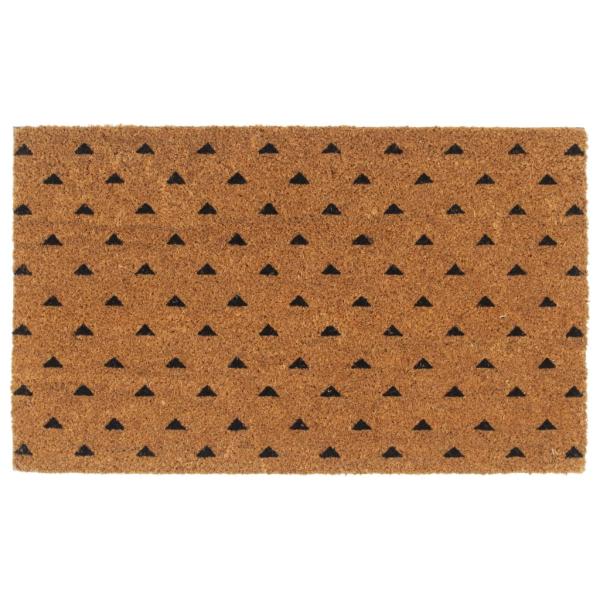ARDEBO.de - Fußmatte Natur 45x75 cm Kokosfaser Getuftet