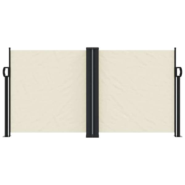 Seitenmarkise Ausziehbar Creme 120x1200 cm