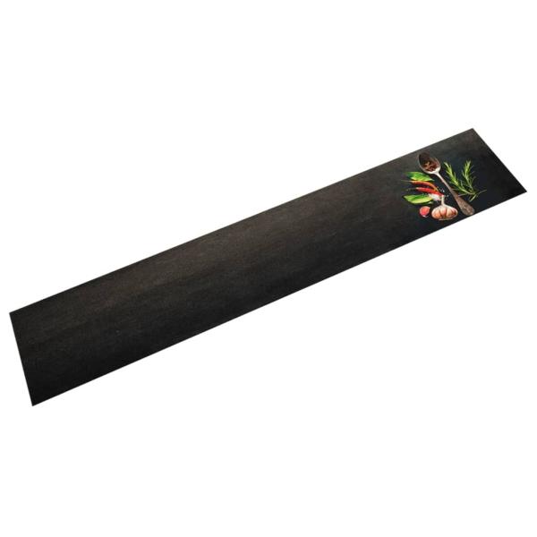 ARDEBO.de - Küchenteppich Waschbar Gewürze 60x300 cm Samt
