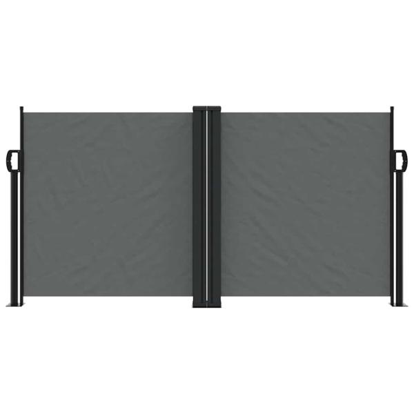 Seitenmarkise Ausziehbar Anthrazit 120x600 cm