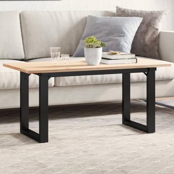 ARDEBO.de - Couchtischbeine O-Gestell 90x30x43 cm Stahl