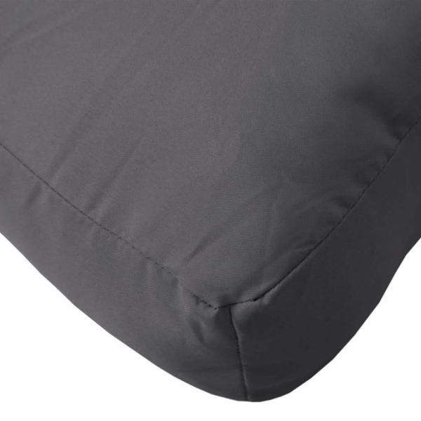 Palettenkissen Anthrazit 60x60x9,5 cm Oxford-Gewebe