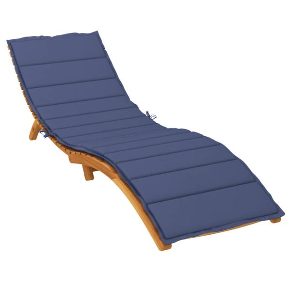 Liege-Kissen Oxford Stoff (100% Polyester) Marineblau