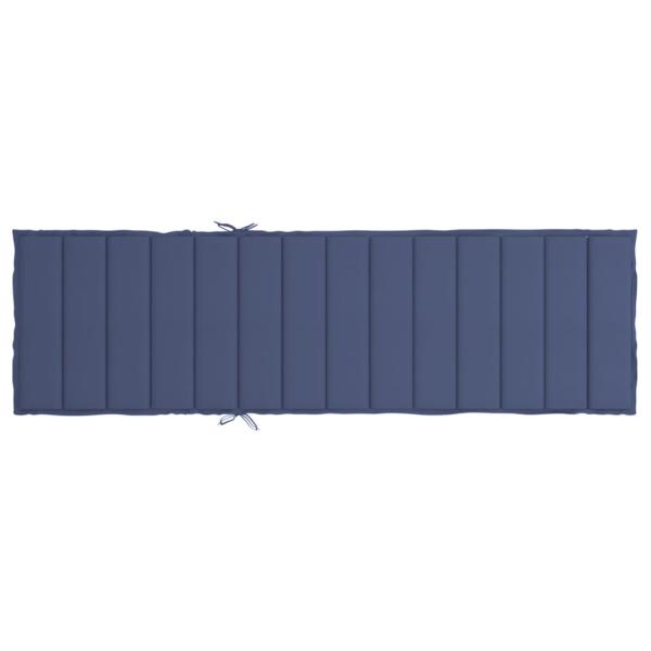 Liege-Kissen Oxford Stoff (100% Polyester) Marineblau