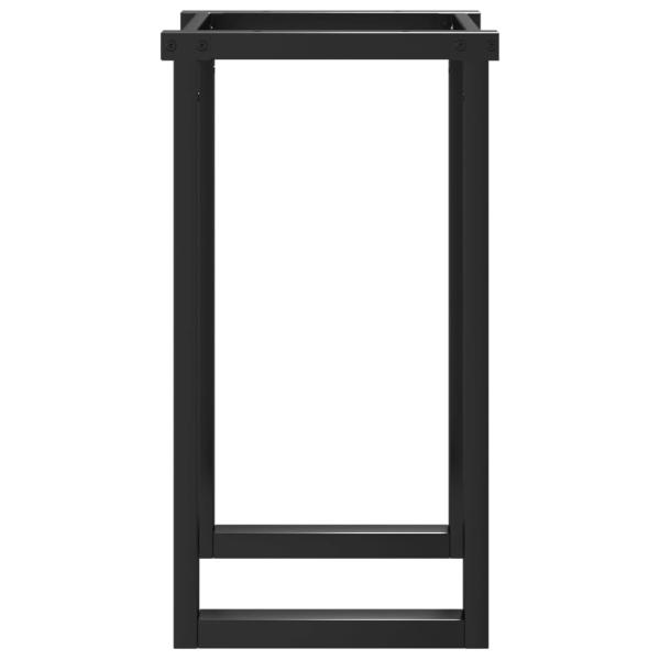 Esstisch-Gestell in O-Form 60x40x73 cm Stahl