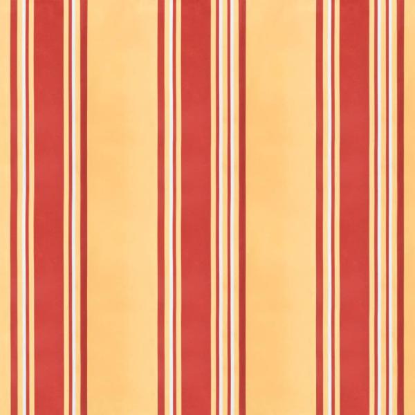 Markisenvolant Gelb und Orange Gestreift 300 cm