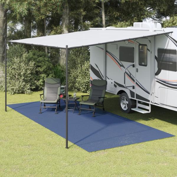ARDEBO.de - Zeltteppich Blau 6x2,5 m