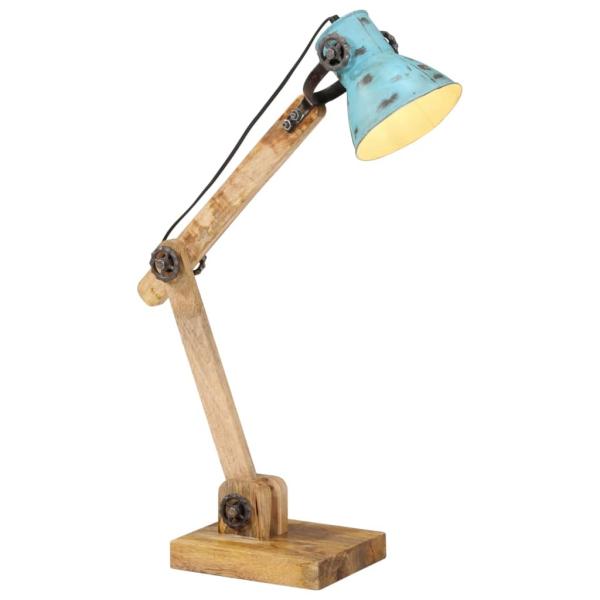 ARDEBO.de - Schreibtischlampe 25 W Blau 23x18x96 cm E27