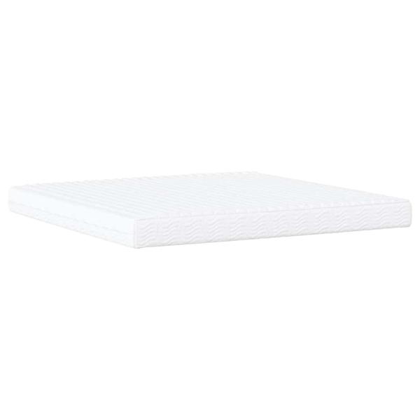 Bett mit Matratze "Dover" Hellgrau 200x200 cm Samt