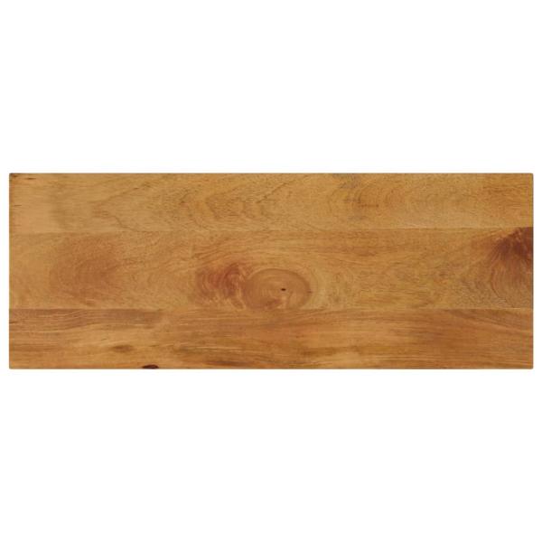 ARDEBO.de - Tischplatte 90x20x3,8 cm Rechteckig Massivholz Mango