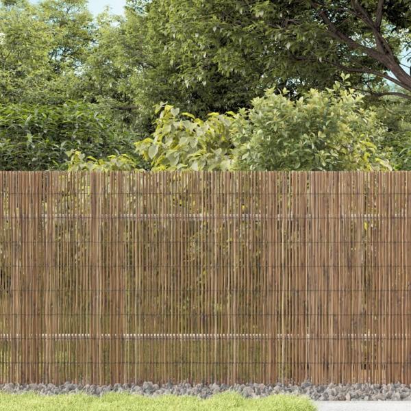 ARDEBO.de - Gartenzaun 500x80 cm Schilf