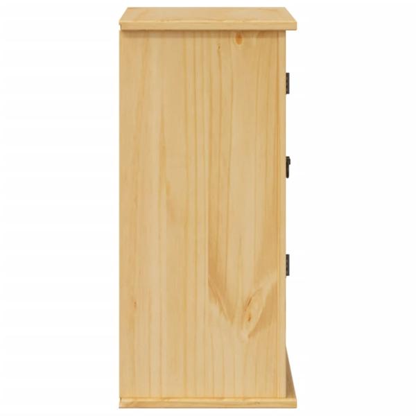 Bad-Wandschrank Corona 70x33x71,5 cm Massivholz Kiefer