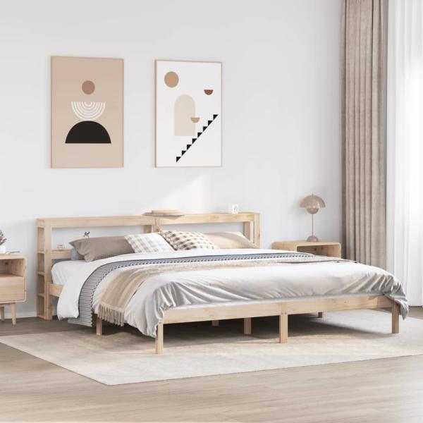 ARDEBO.de - Massivholzbett ohne Matratze 180x200 Kiefernholz