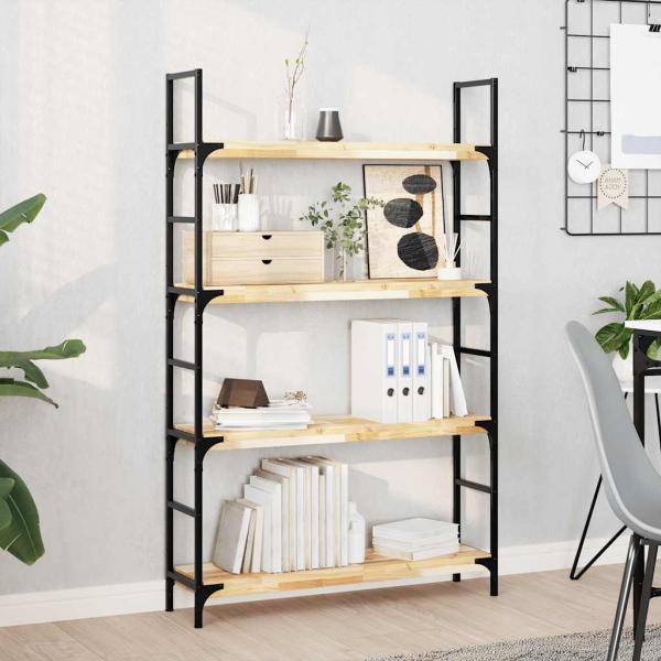 ARDEBO.de - Schweberegale 2 Stk. 100x20x4 cm Massivholz Akazie Unbehandelt