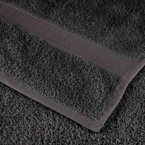 Premium Handtücher SOLUND 50 Stk. Anthrazit 100x200 cm 600 g/m²