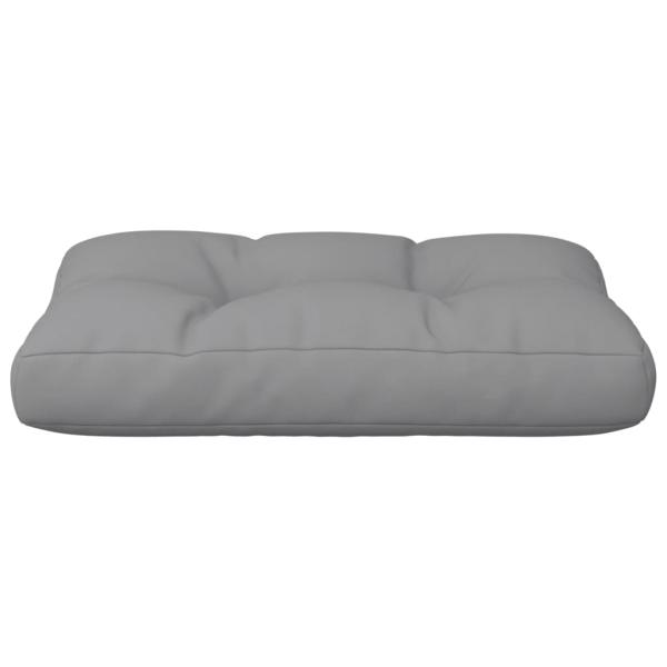 Palettenkissen Grau 50x40x12 cm Stoff
